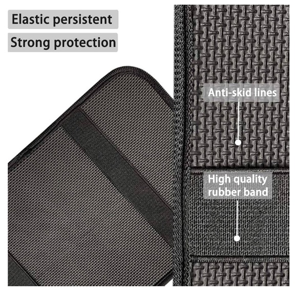 NWT Pineapple Armrest Cover- Black/Multicolor - Picture 5 of 8